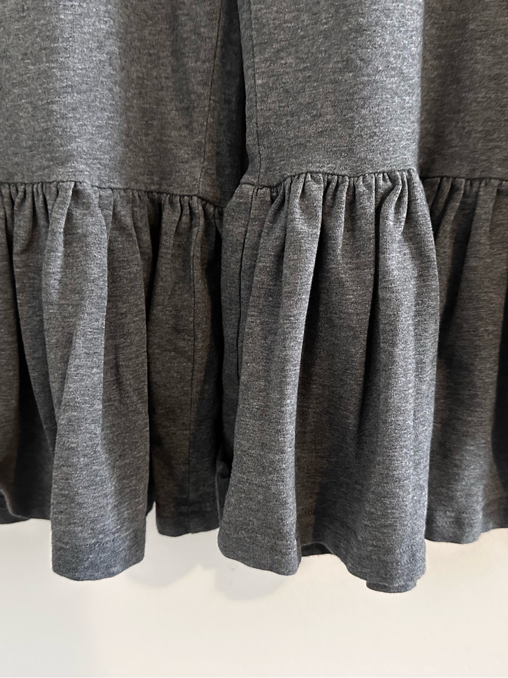 Matilda Jane Dark Gray Ruffle Hem Cropped Pants - Picture 7 of 10